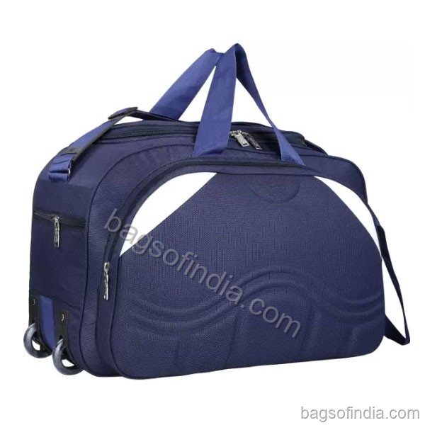 Blue Polyester Luggage Travel Duffle Bag - Luggage Bags in India