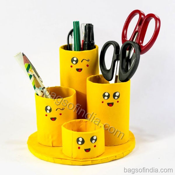 Emoji Plastic Pen Stand - Pen Stand in India