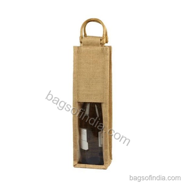 Good Quality Jute Wine Bottle Bag - Jute Wine Bags in India