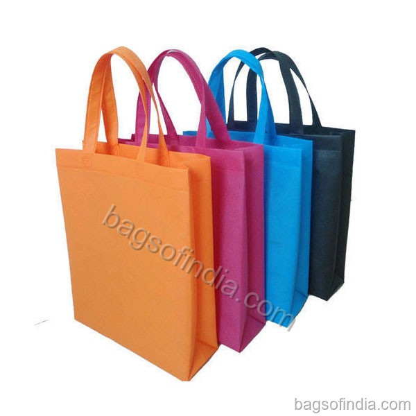 Loop Handle Filmed Non Woven Bags - Shopping Carry Bags in India