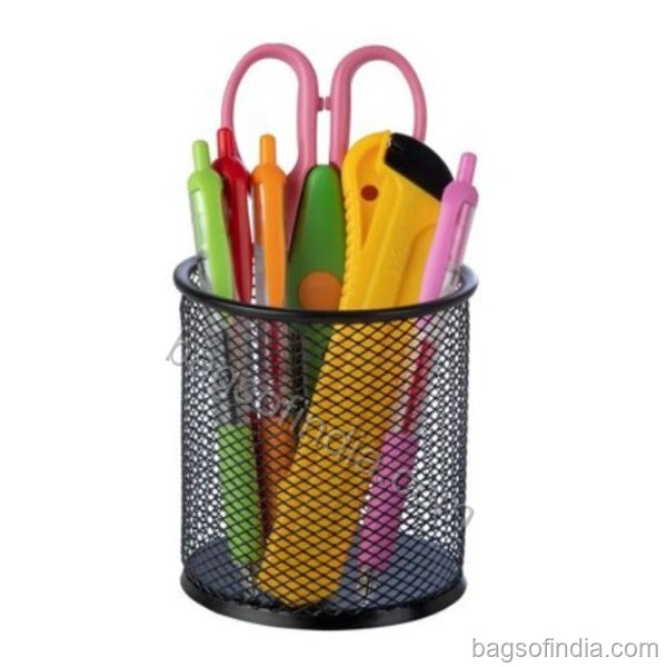 Metal Mesh Pen Stand - Pen Stand in India