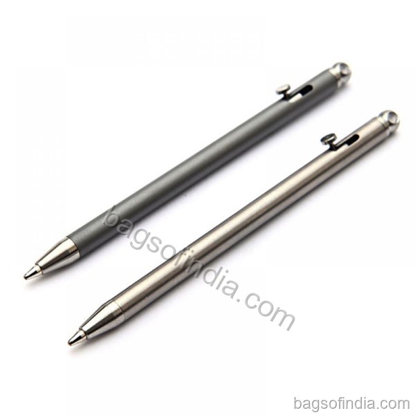Mini Titanium Pocket Ballpoint Pen - Pen in India