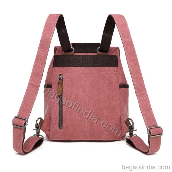 Multi Functional Canvas Backpack - College Bags in India