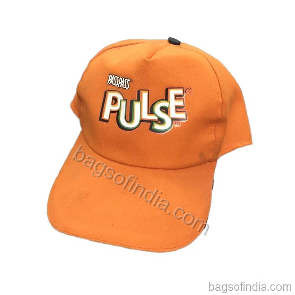 Orange Promotional Cap - Promotional Caps in India