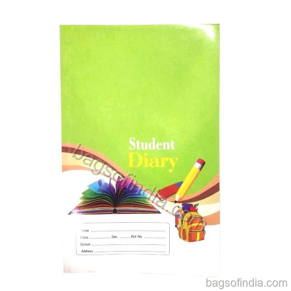 Paper Cover School Diary - School Diary in India