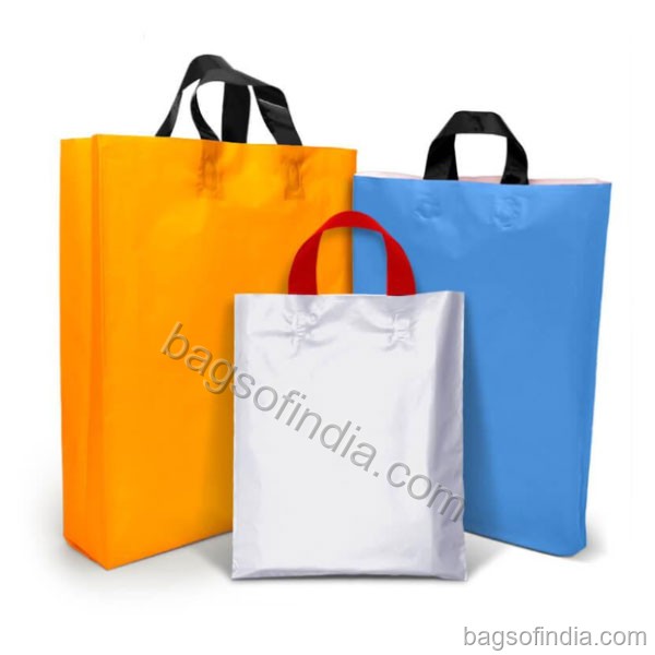 Plain And Printed Plastic Shopping Bags - Shopping Carry Bags in India