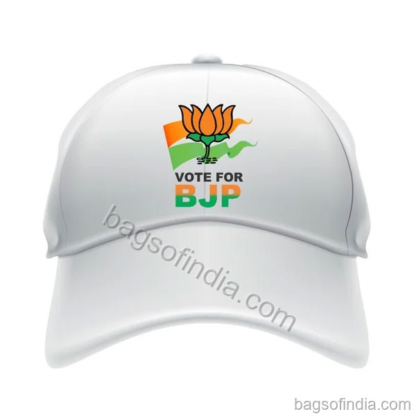 Political Logo Printed Caps - Promotional Caps in India