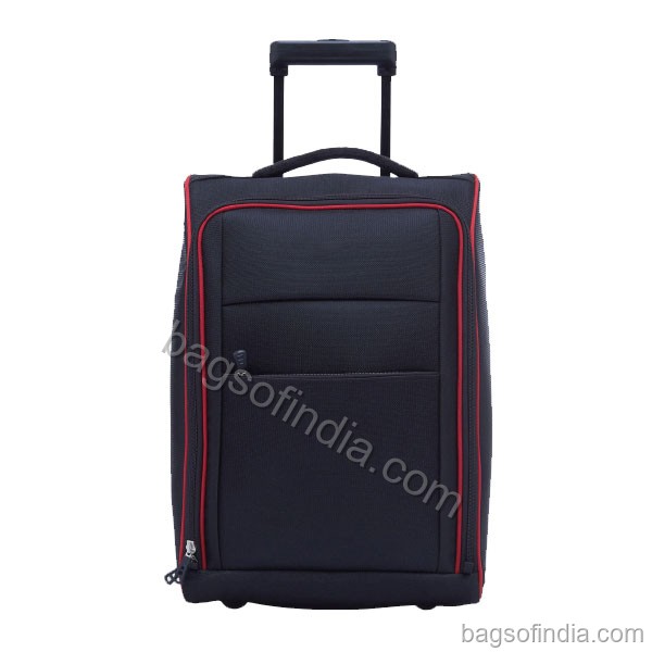 Polyester Black Cabin Trolley Bag - Trolley Bags in India