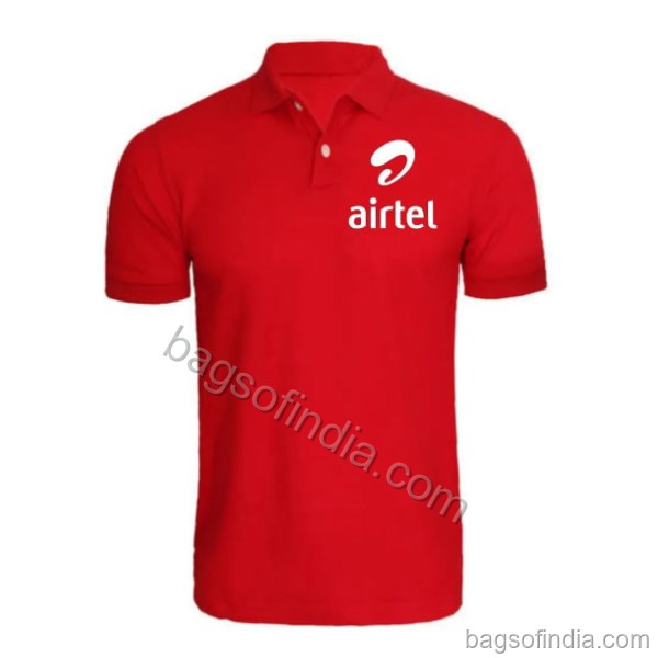 Polyester/Nylon T Shirts With Custom Logo - Promotional T Shirts in India