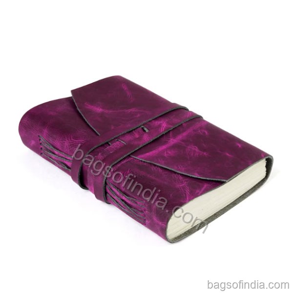 Purple Journal Leather Notebook - Personal Diary in India