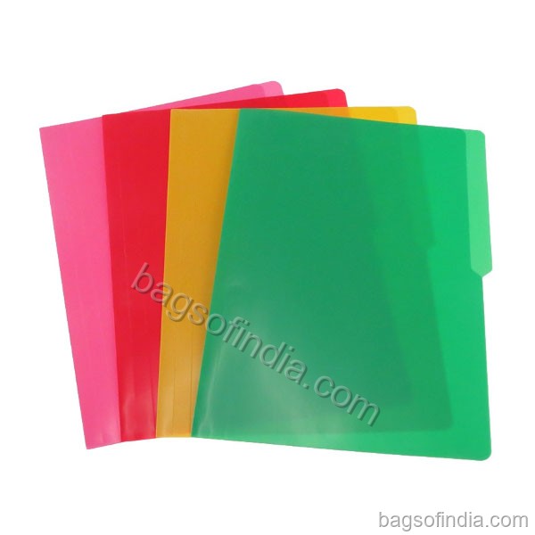 Transparent File Folder Set - PVC Folder in India