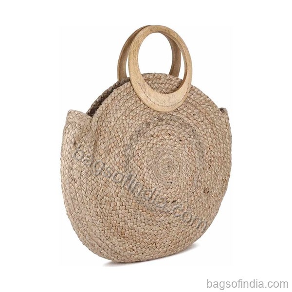 Women Brown Hand Held Bag - Jute Bags in India
